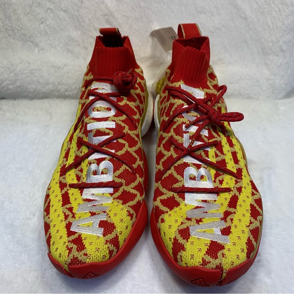 adidas Crazy BYW Pharrell Chinese Lunar New Year CNY EE8688 Red Gold Yellow 12
